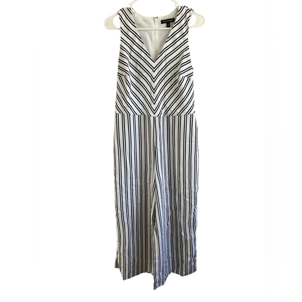 Banana Republic Striped Jumpsuit • Used • Size: 6